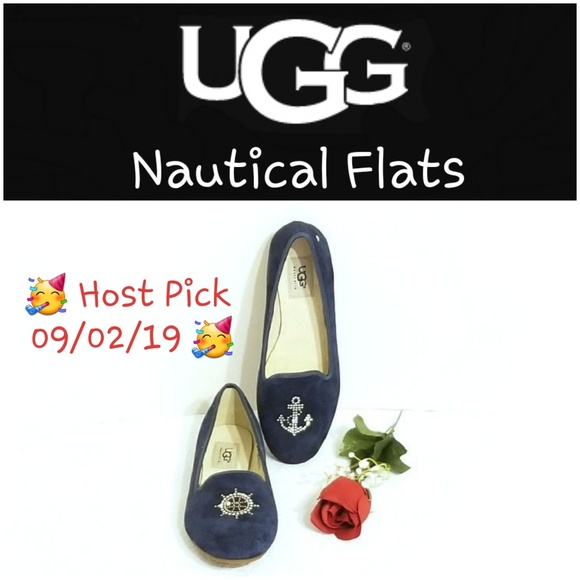 UGG Shoes - UGG Nautical Ballet Flats - 1007547